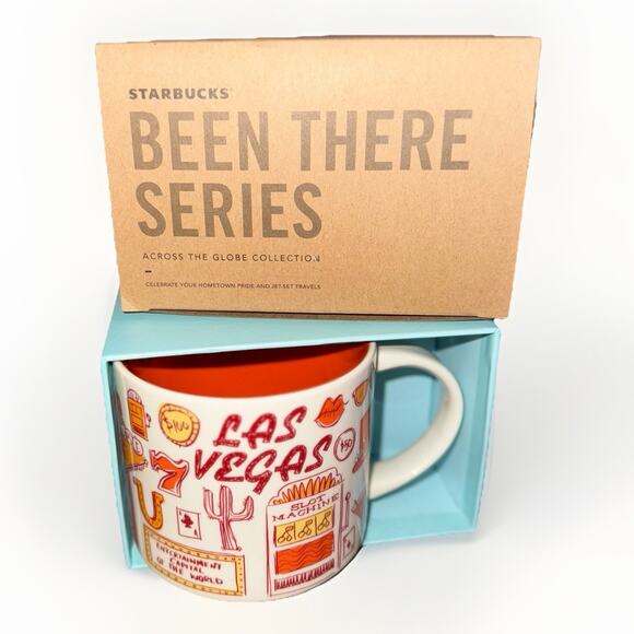 NEW Starbucks Las Vegas 2018 Been There Collection 14 Oz Coffee Tea Mug Cup NIB - Picture 1 of 5